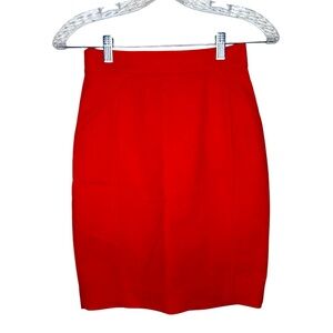 H&M mid length pencil skirt Bright salmon